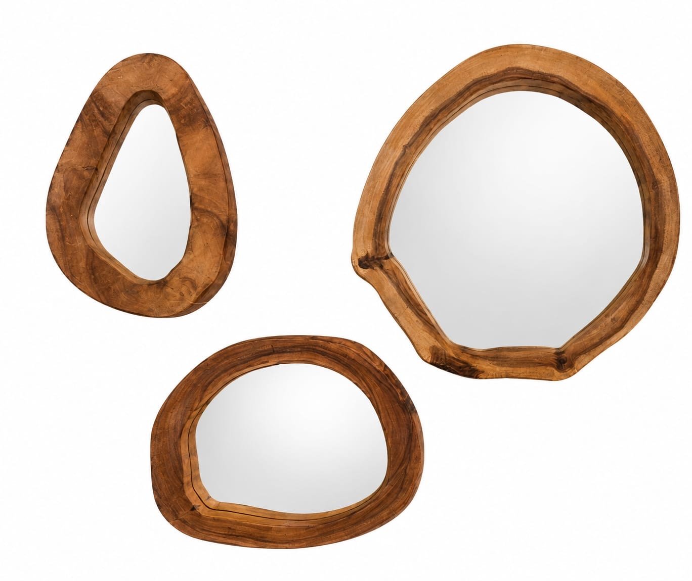 Miroir teck