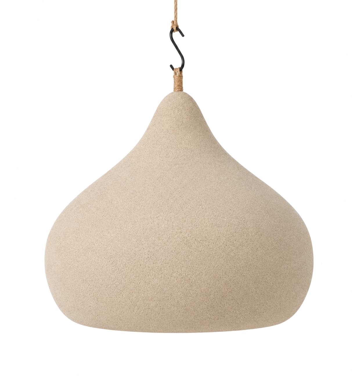 Suspension composite demi-sphère
