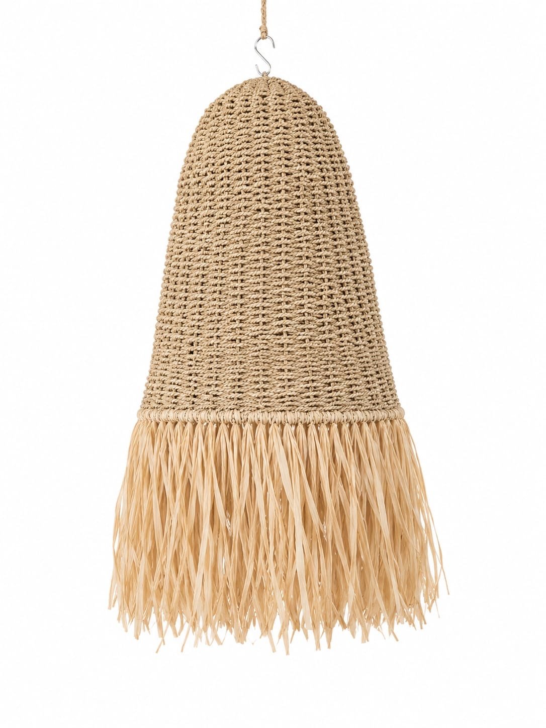 Suspension corde/raphia