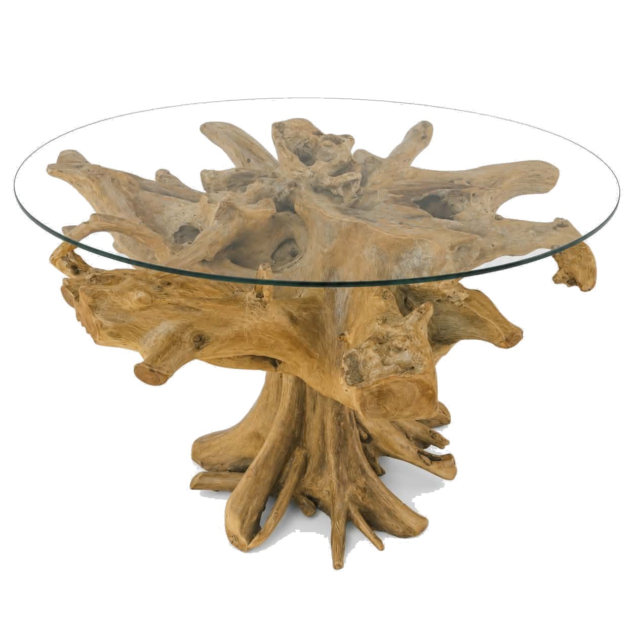 Table racine de teck